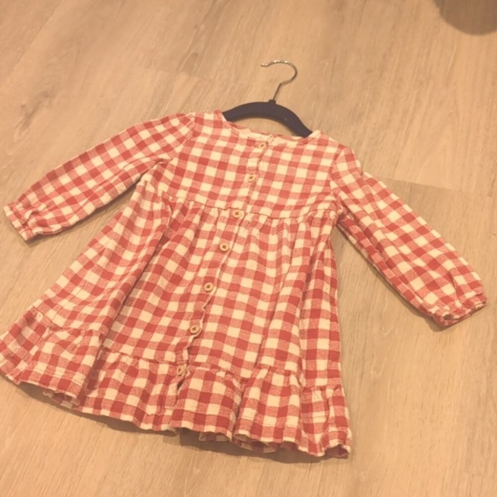 Rise little Earthling plaid dress - Picture 2 of 4